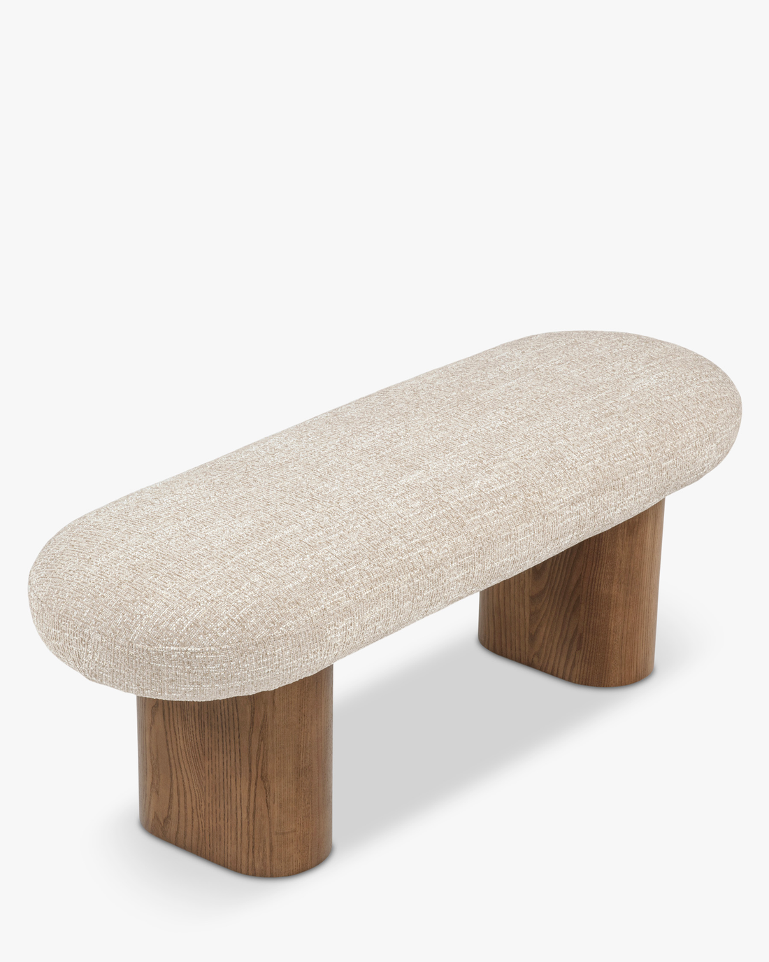 Banc Popa tweed beige - vue détourée