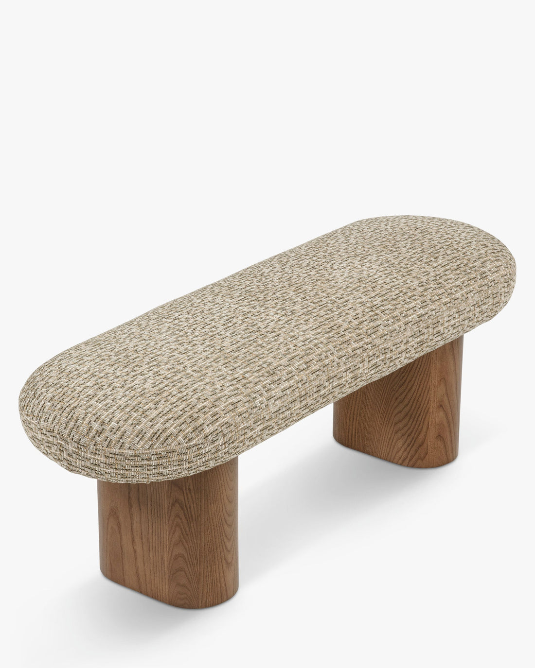 Banc Popa tweed vert - vue détourée