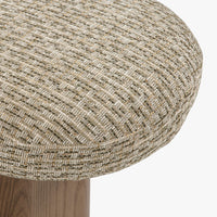 Banc Popa tweed vert - détail du piètement