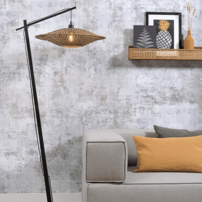 Lampadaire bambou Bali