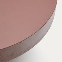 Table basse Elche XL terracotta – détail du plateau