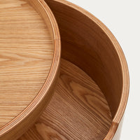 Table de chevet Olost – détail du plateau
