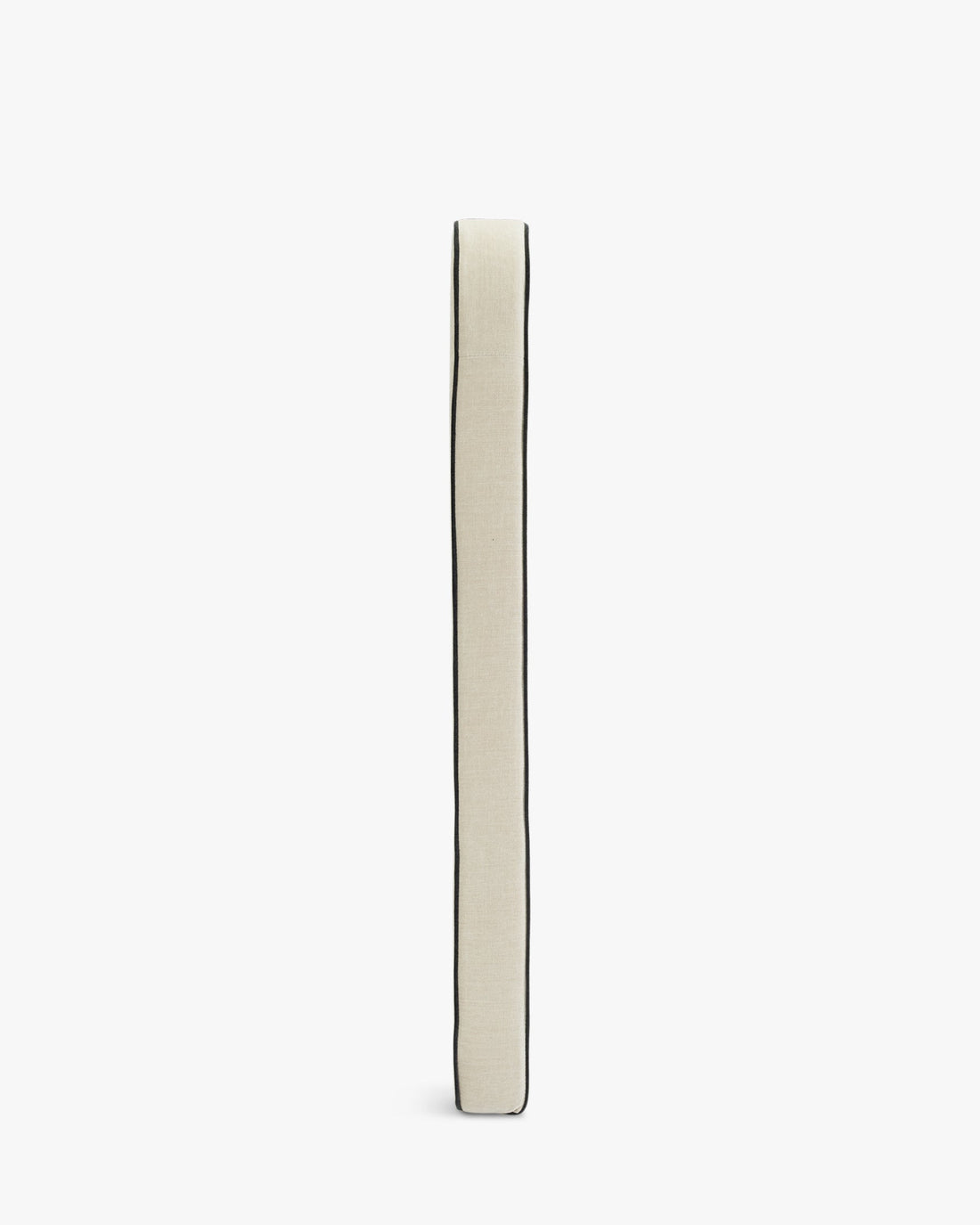 Tête de lit Atlante chenille beige – vue de dos