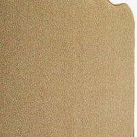 Tête de lit Atlante tweed marron – détail du tissu