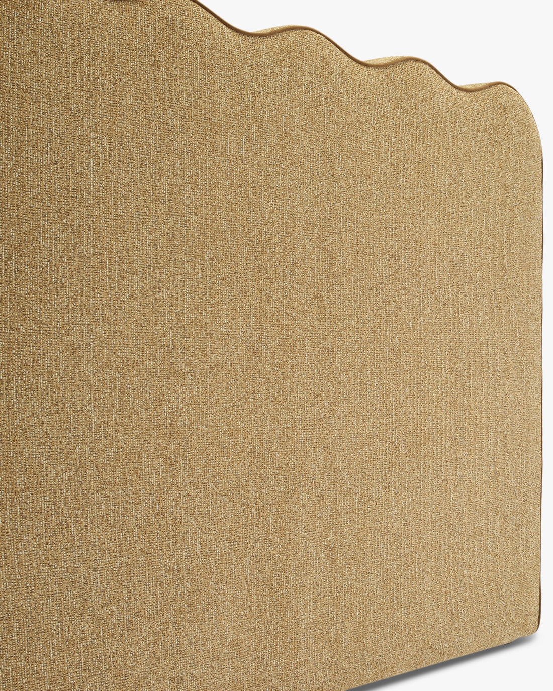 Tête de lit Atlante tweed marron – détail du tissu
