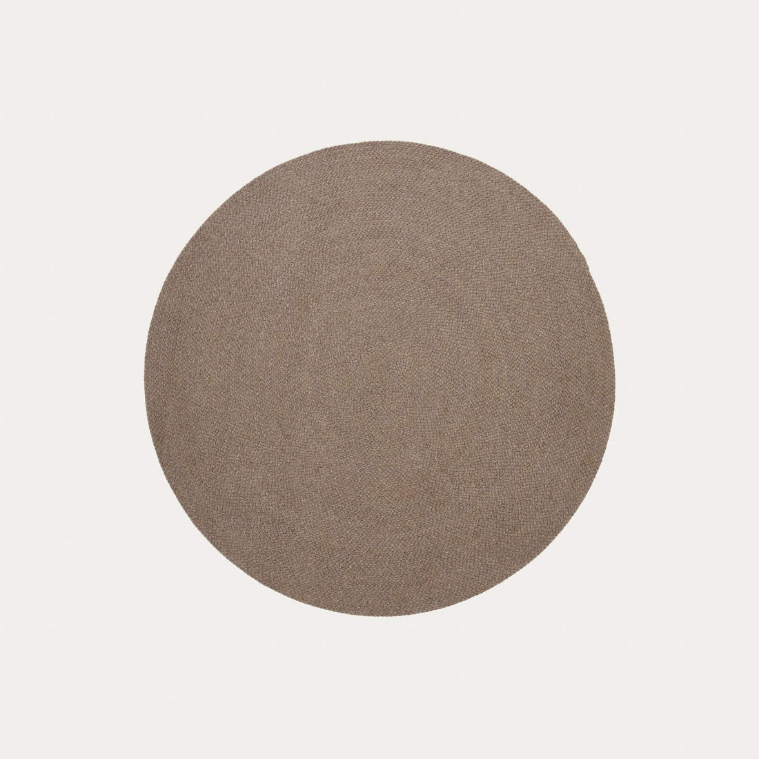 Tapis rond Palamos beige – vue détourée