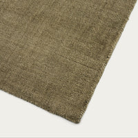 Tapis Cardona vert – vue de détail du tissage