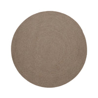 Tapis rond Aiguablava beige – vue détourée