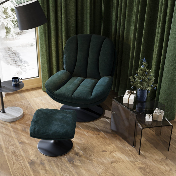 Fauteuil acier et tissu Lisboa - Akante