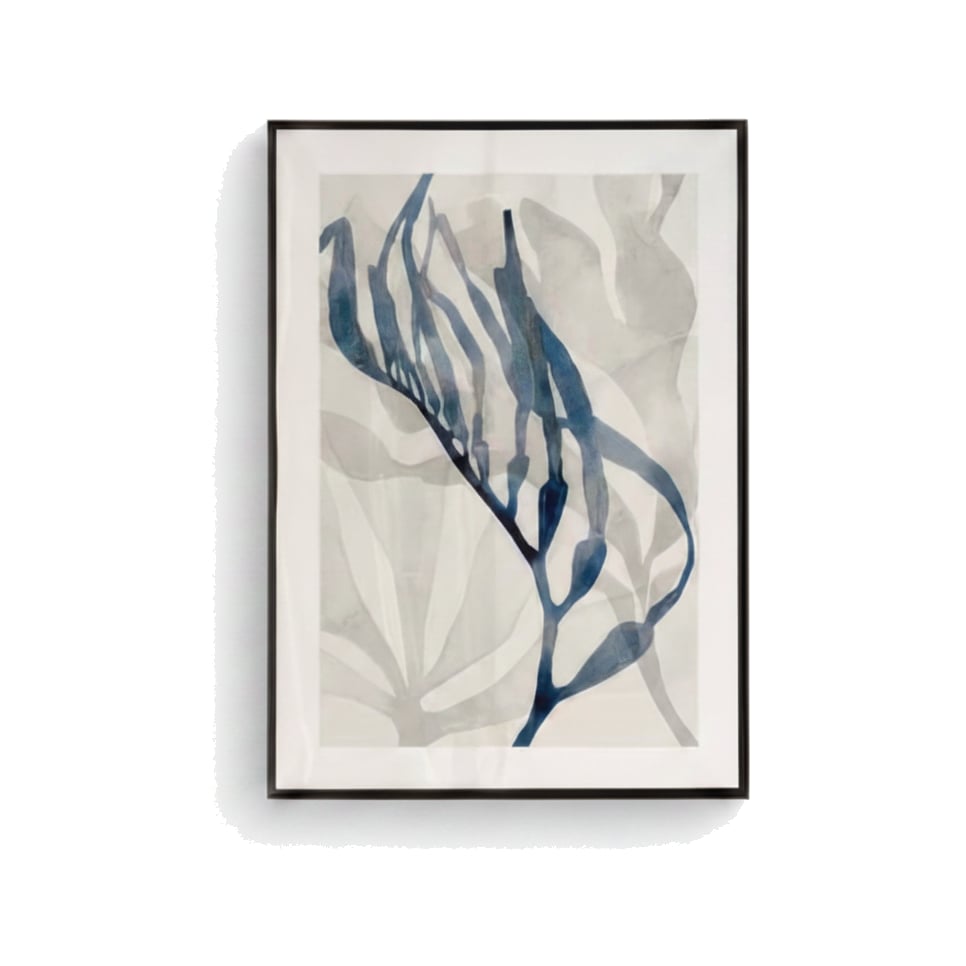 Affiche encadrée - Blue Flow
