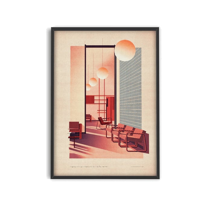 Affiche encadrée - Bocconi University Milan