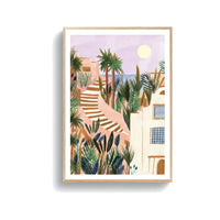Affiche encadrée - Laura Page Tropical