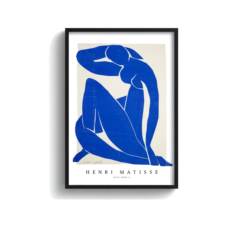 Affiche encadrée chêne Matisse
