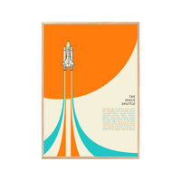 Affiche encadrée - Space Shuttle No1