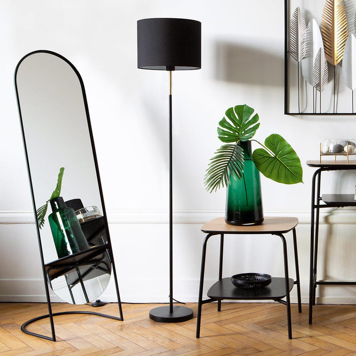 Lampadaire métal et polyester Julio