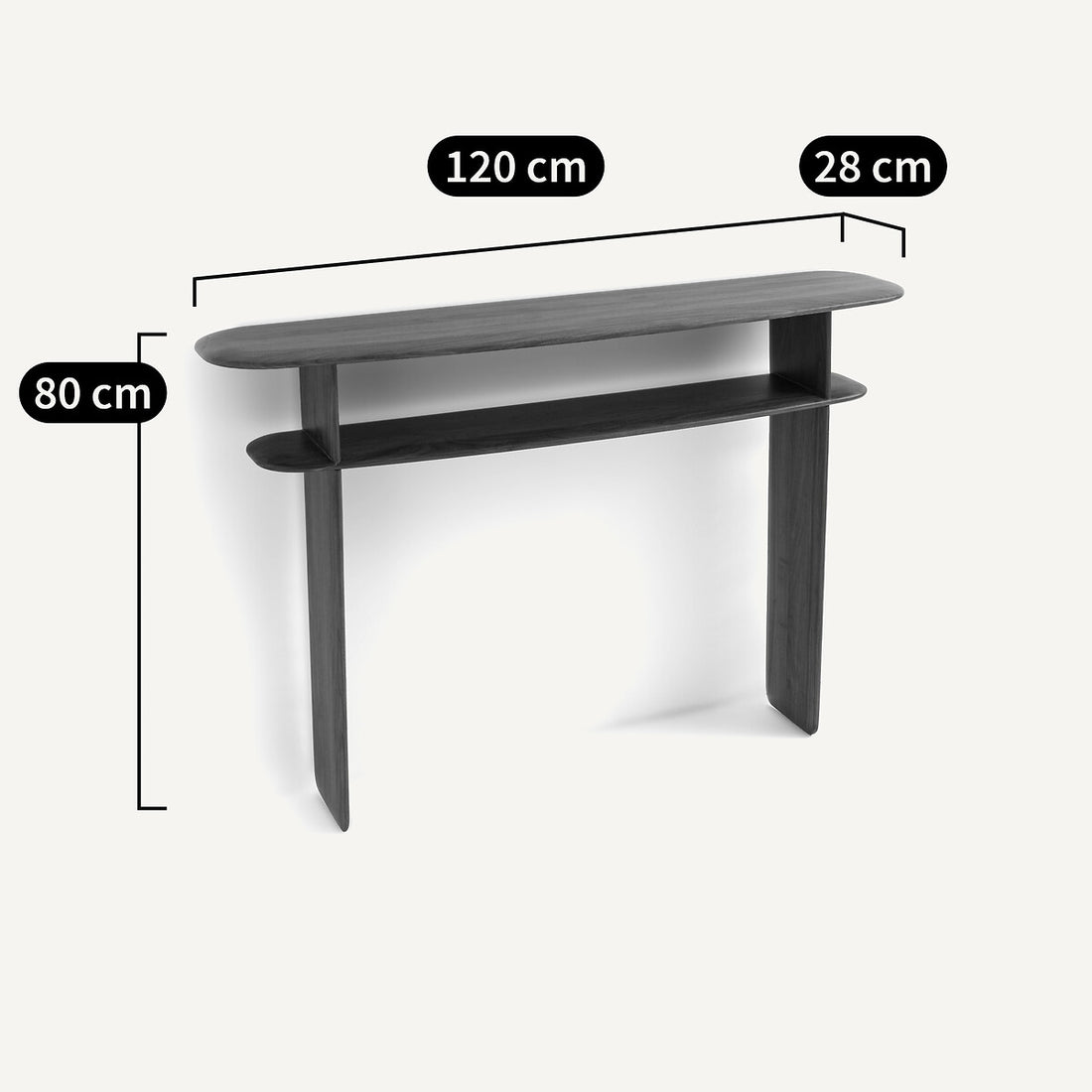 Console Iloss Noyer - AM.PM