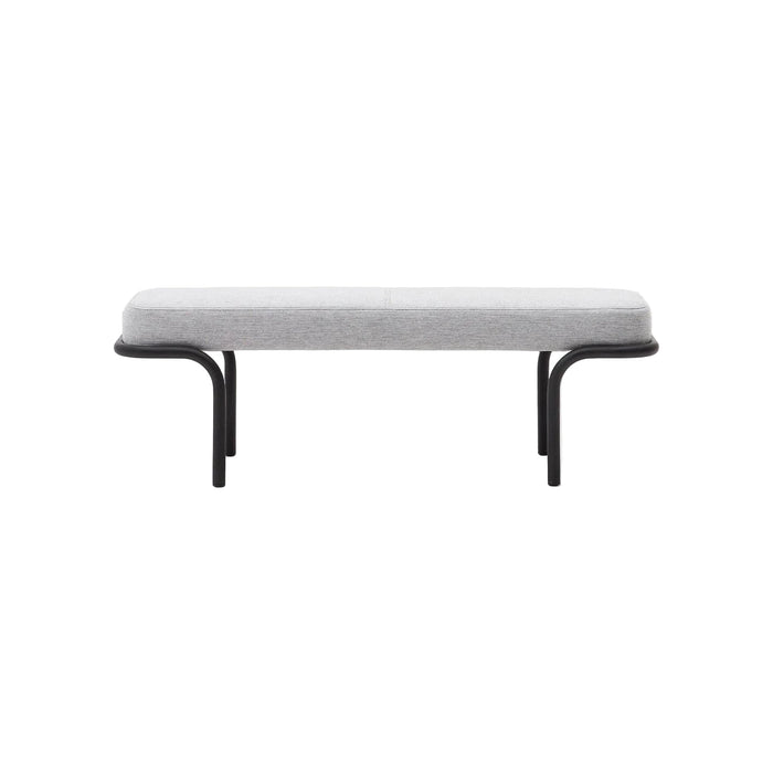 Banc Solsona gris – vue détourée