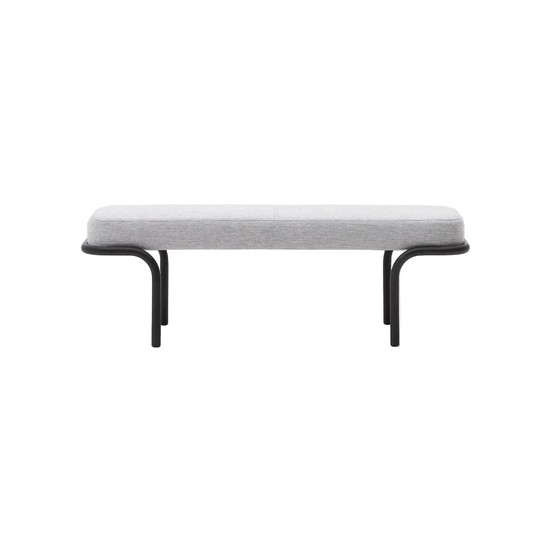 Banc Solsona gris – vue détourée