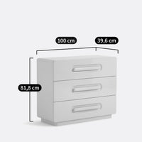 Commode 3 tiroirs Newlo
