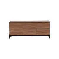 Buffet MDF et pieds acier Corpus