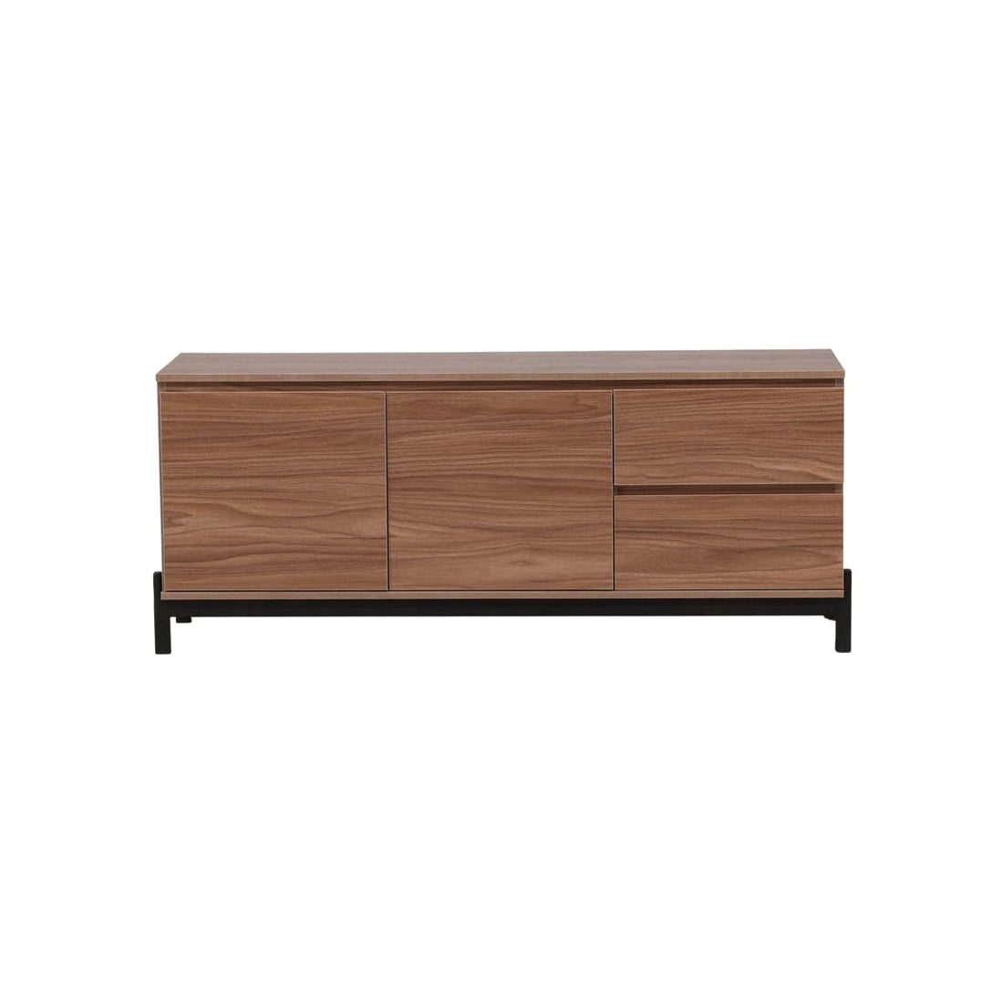 Buffet MDF et pieds acier Corpus