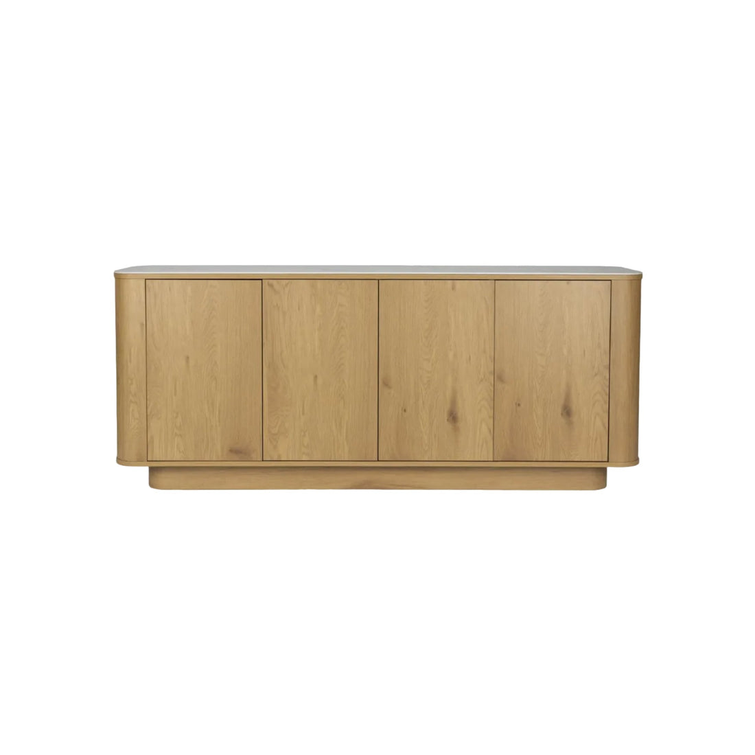 Buffet effet bois et aspect marbre Rima