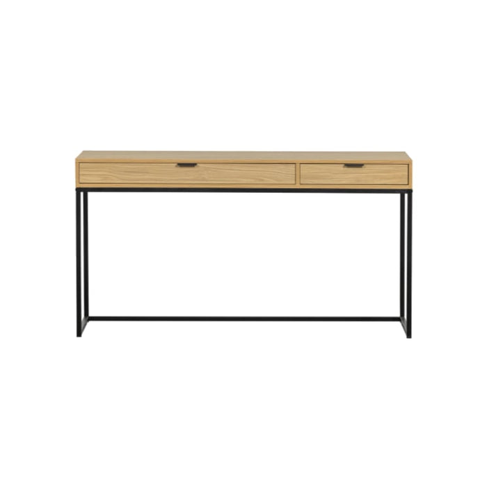 Bureau mélaminé et chêne Silas
