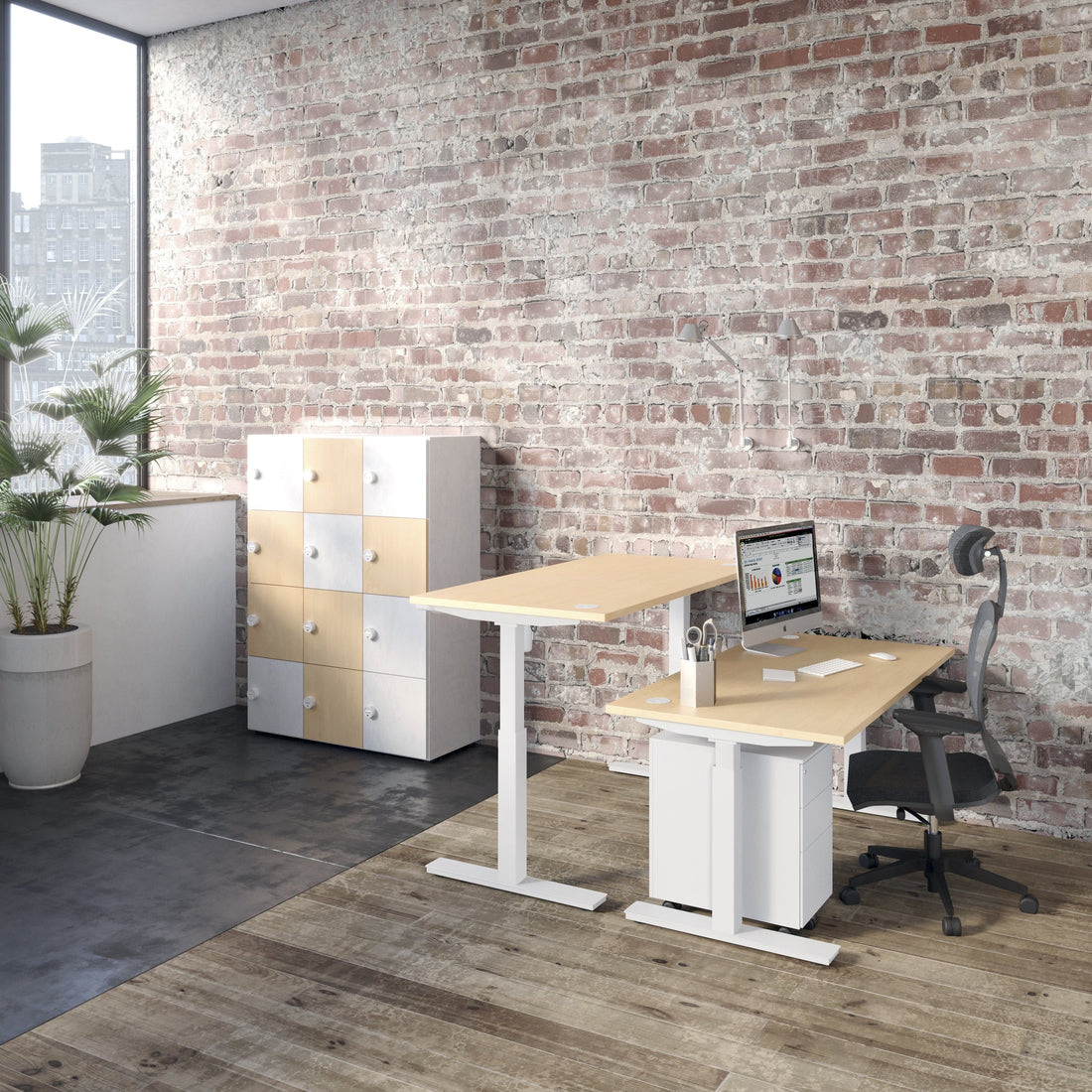 Castelet Sit-Stand Desk