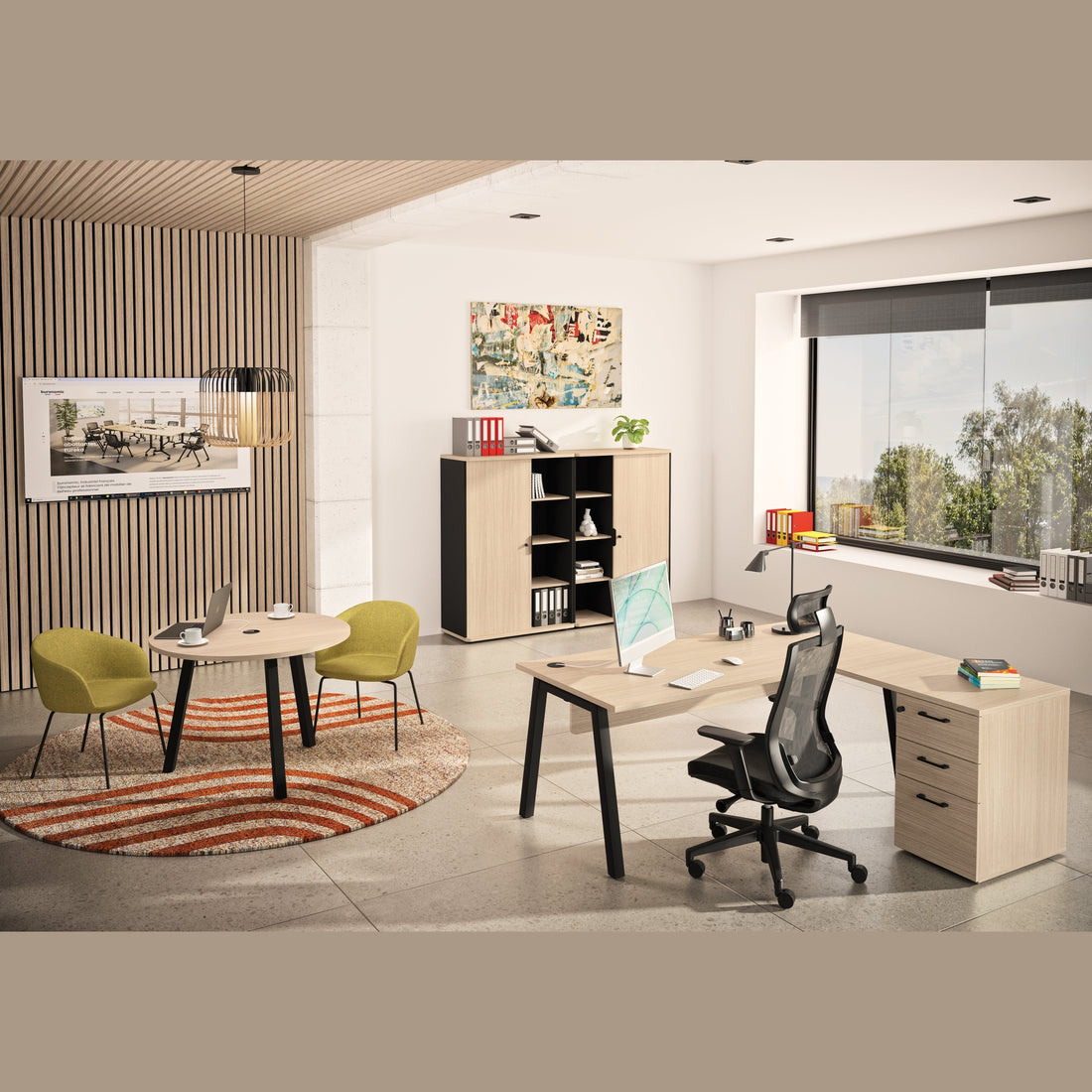 Bureau individuel ou multiposte Verson