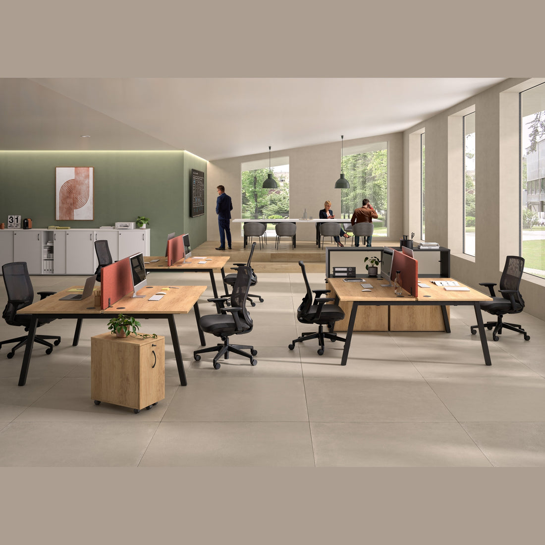 Bureau individuel ou multiposte Verson
