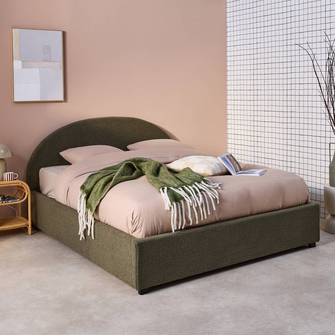 Spruce storage bed