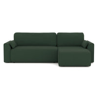 Canapé Convertible d'angle coffre 3 places Carmain