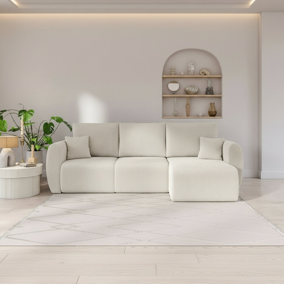 Canapé Convertible d'angle coffre Villeurbanne