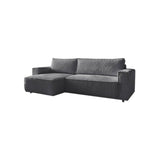 Canapé Convertible d'angle coffre Nihad - Bobochic