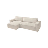 Canapé Convertible d'angle coffre Nihad - Bobochic