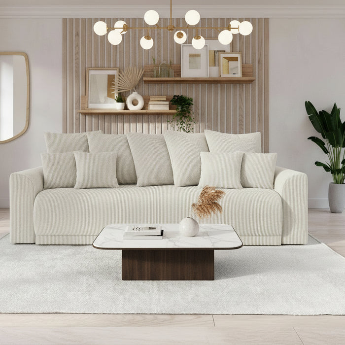 Calire 3-seater sofa bed