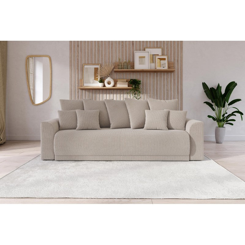 Canapé convertible 3 places Calire