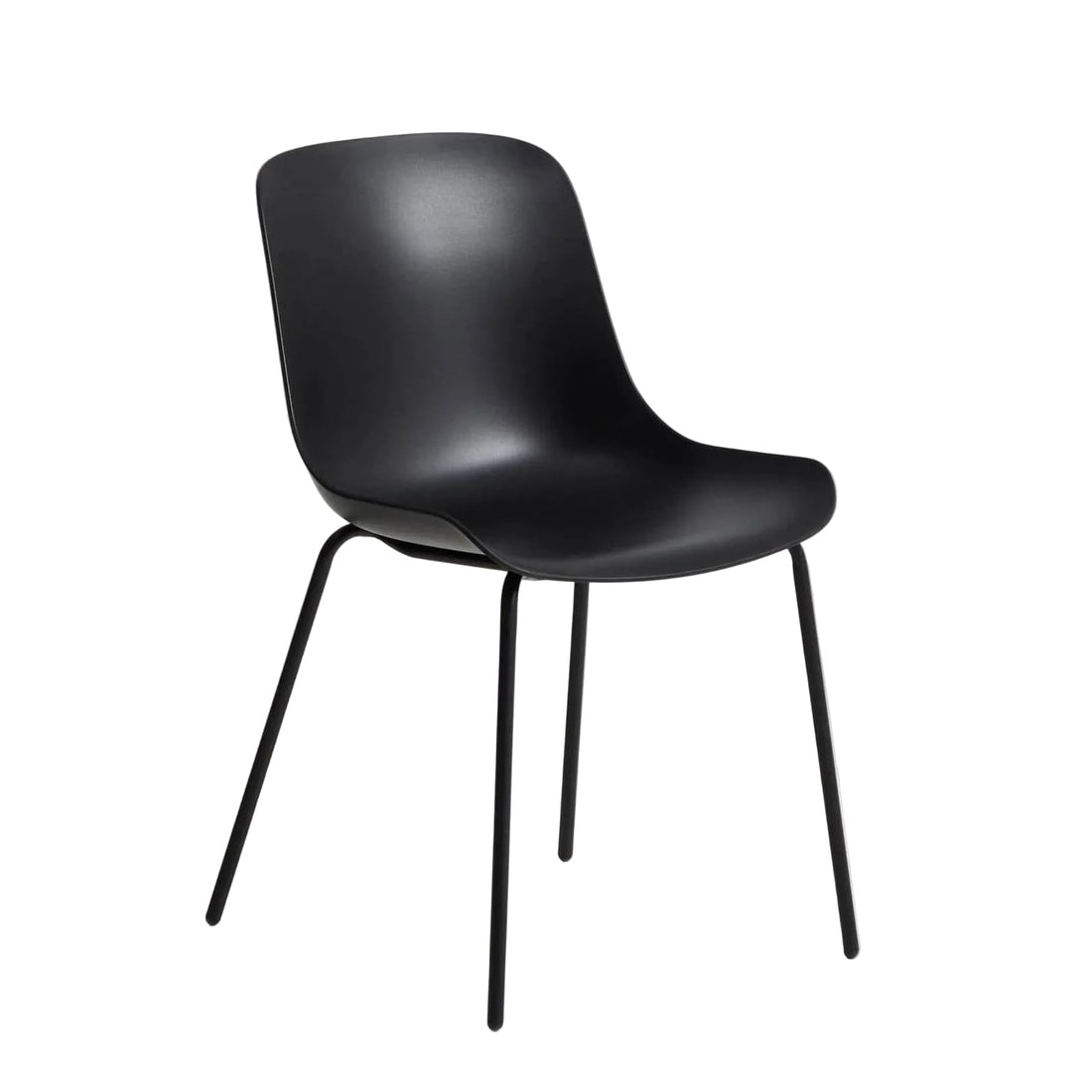 Chaise Alaró noire – vue détourée