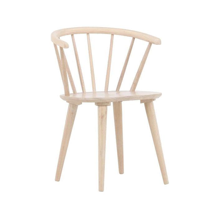 Chaise bois hévéa Bobby