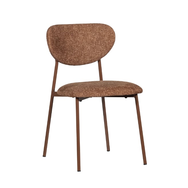 Chaise tissu et métal Valor