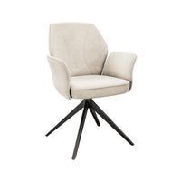 Chaise tissu et acier Vienna - Akante