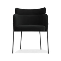 Chaise velours et acier Baron - NV GALLERY