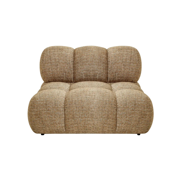 Chauffeuse tweed marron caramel Waffle - NV GALLERY