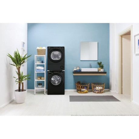 Lave-linge hublot 10 kg - Candy - Noir