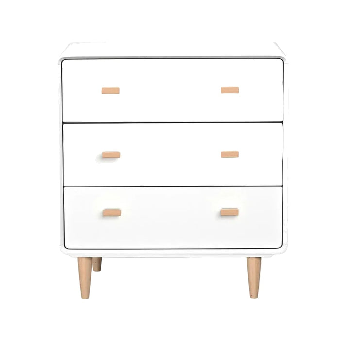 Commode 3 tiroirs bouleau et MDF Jimi