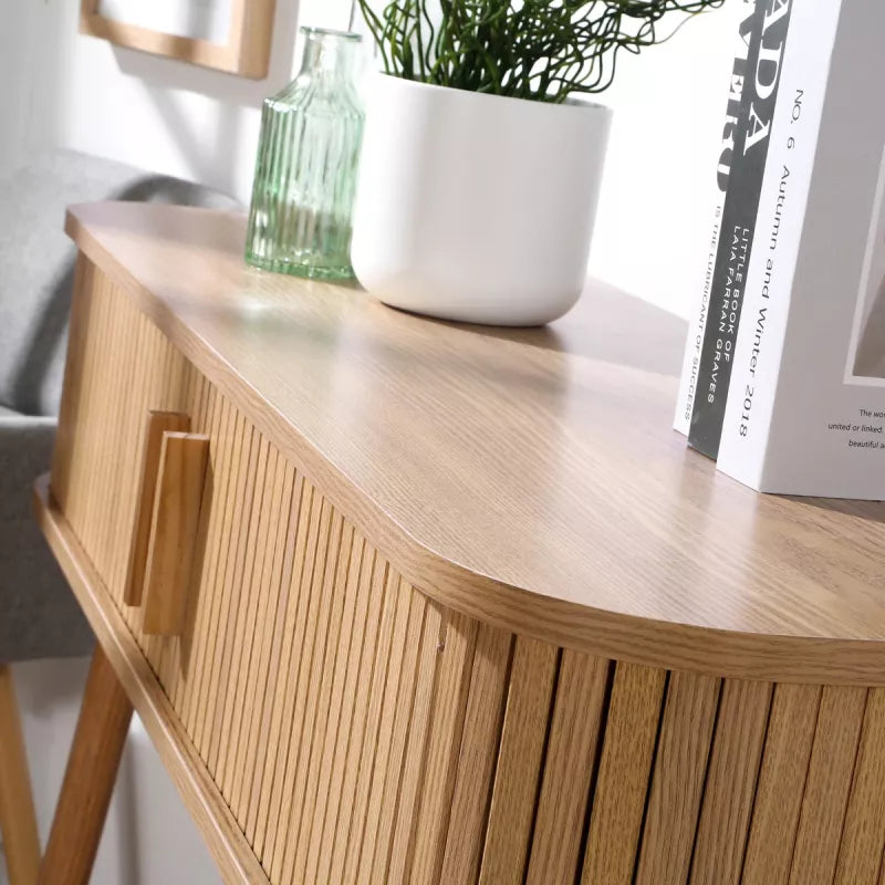 Console 2 portes coulissantes