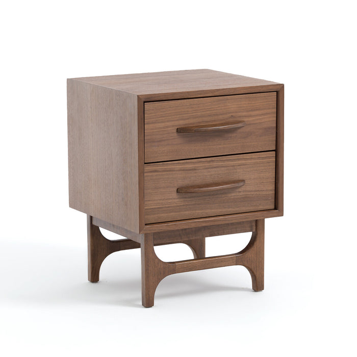 Table de chevet métal et bois Mina