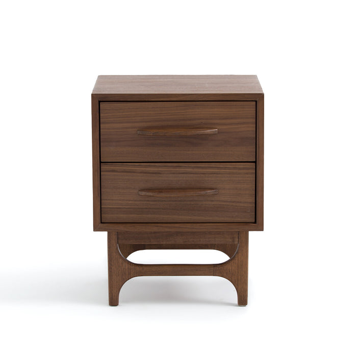Table de chevet métal et bois Mina