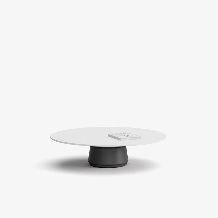 Table de réunion Dorik – finition 2, vue de la colonne