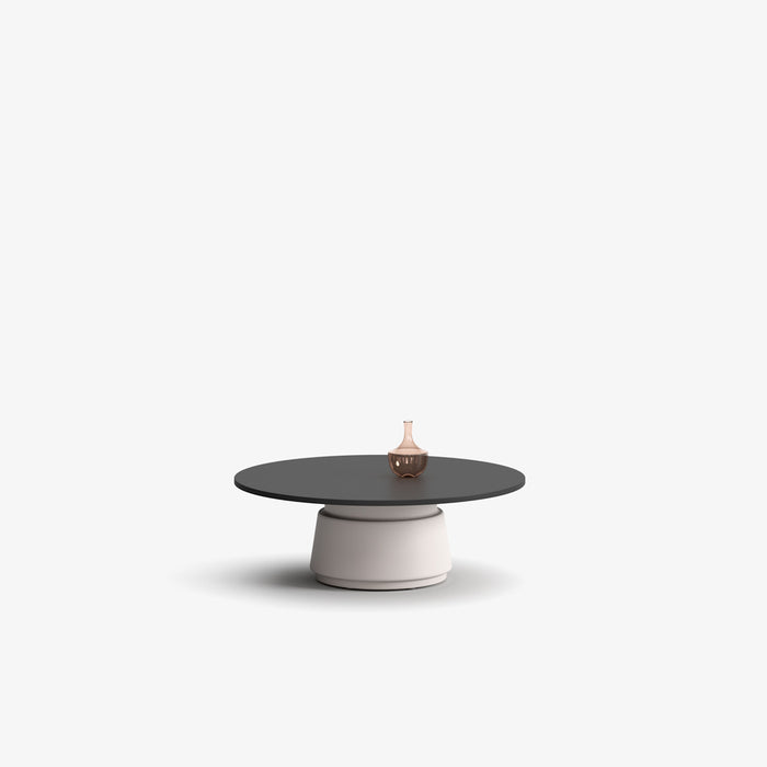 Table de réunion Dorik – finition 3, vue de la colonne